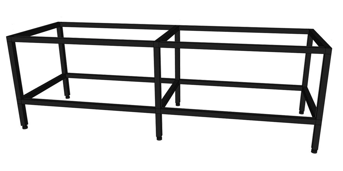 Porsa sort akvariebord 430 liter